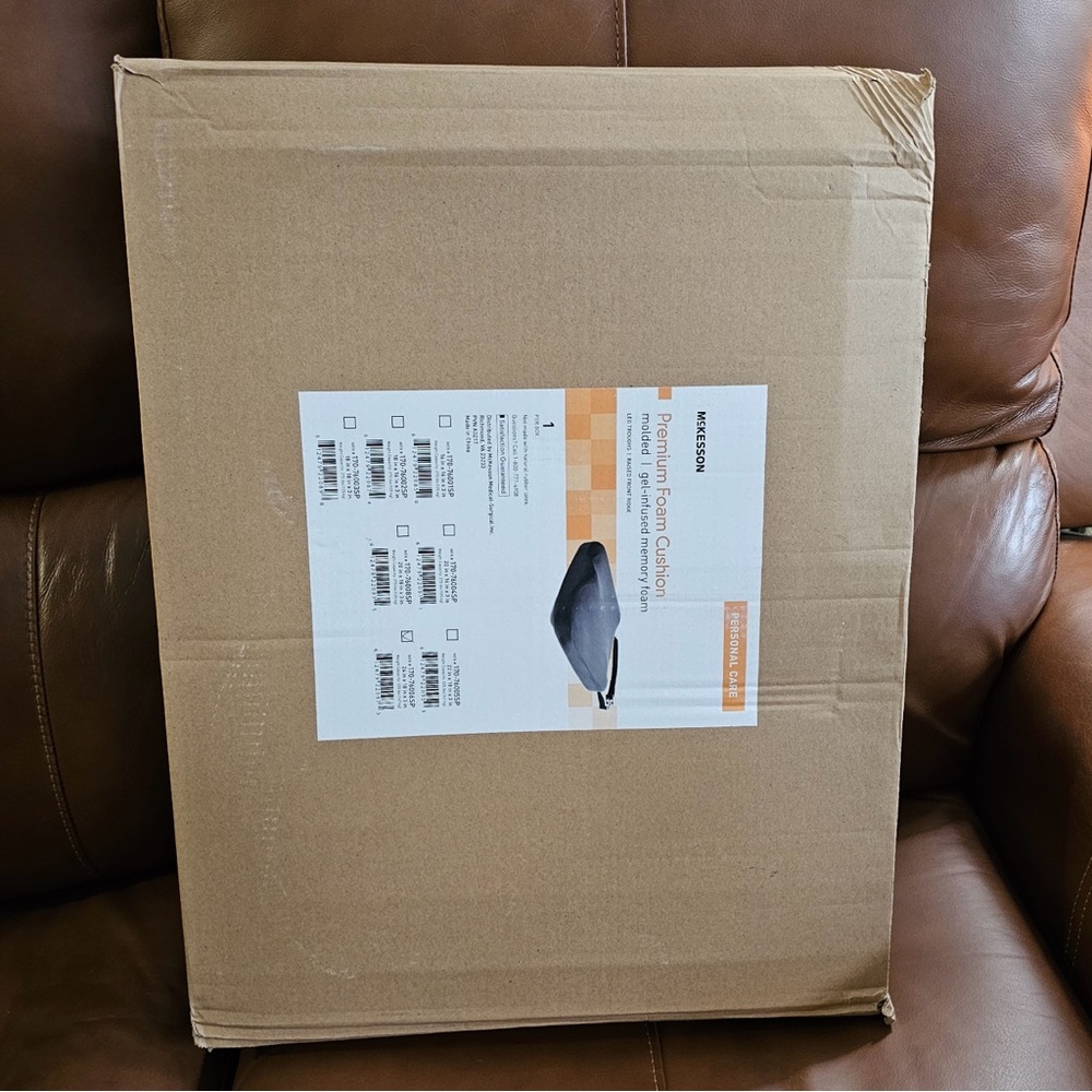 McKesson Premium Foam Cushion molded gel-infused memory foam, NEW - Picture 6 of 6